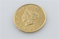 $1/2 coin, California 1853