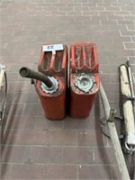 METAL GAS CANS