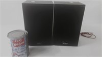 2 haut-parleurs Sony model SS-CFX200 10x9.75"