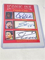 Iconic Ink Pele Lionel Messi Cristiano Ronaldo