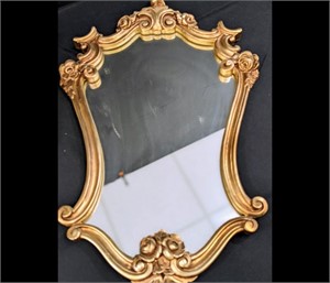 Vintage Durwood Gold Wall Mirror