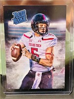 Patrick Mahomes Rated Rookie Card