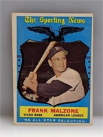 1959 Topps Frank Malzone #558 High #