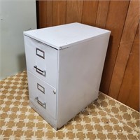 Vertical File Cabinet - Letter 2 Drawer- Metal