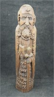 Hand Carved African 13" Wood Leader Statue