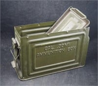 World War I I Reeves 30 Cal Steel Ammo Box