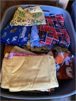 3totes of fabric and more