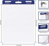 Comix Mini Size Sticky Easel Pad - 3 Pads