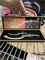 THE SWORD OF THE SCOORPION KING IN DISPLAY BOX