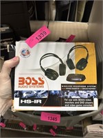 BOSS AUDIO SYSTEMS HS-IR HEADPHONES