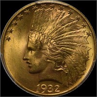 10 QTY Mixed Roll - $10 Indian Gold Eagles, AU