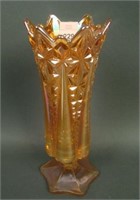 Brockwitz Foot Prisms Vase – Dk. Mari. (scarce;
