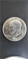 1972 Eisenhower one dollar coin