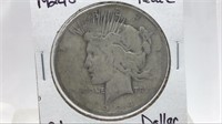 1924S Peace Silver Dollar