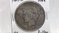 1923D Peace Silver Dollar