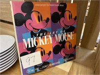 1991 THE ART OF MICKEY MOUSE BOOK