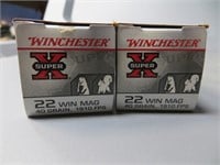 Winchester 22 Mag Jacketed Hollow Point 40 g