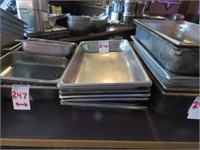 LOT, (10) 2-1/2" SS HOTEL PANS