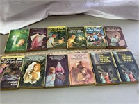 12 - Carolyn Keene Nancy Drew mystery books