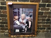 Dolly Parton framed and matted print & décor