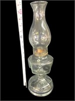 Victorian Rayo Queen Anne Keroscene Oil Glass Lamp