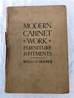 1922 Modern Cabinet Work HC Book