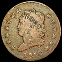 1810 Classic Head Large Cent LIGHTLY CIRCULATED
