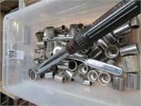 craftsman 3/8" rachet, sockets, torque wrench