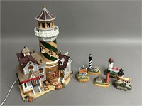 Lighthouse Lamp, Collection of Lighthouse Minis