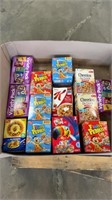 13 boxes assorted breakfast cereal