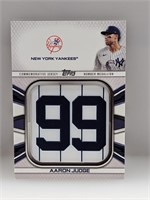 2022 Aaron Judge Topps Player JNM Card