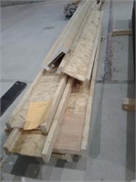 9 Engineered I Joists 12" x 3 1/2" x Asstd lengths