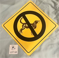 No Dogs Sign