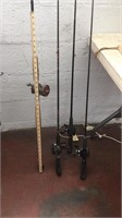 Bait caster Fishing poles