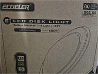 ECOELER LED DISK LIGHT