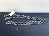 10' Log Chain w/ 2 Hooks