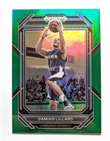 2023 Damon Lillard Panini Prizm Draft Picks Green