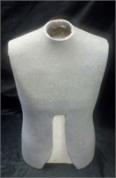 Male mannequin bust