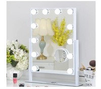 FENCHILIN Lighted Makeup Mirror Hollywood Vanity