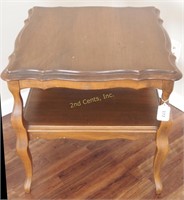 Square Solid Wood Classic End Table