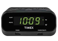1LOT: (1) TIMEX RediSet Dual Alarm Clock with