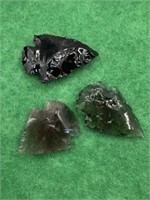 MID WESTERN US ARROWHEADS - 3 PCS  (SHARP NOT FOR