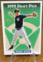 Derek Jeter 1993 Topps Draft Pick
