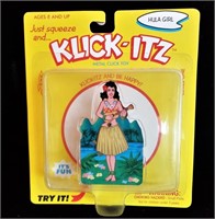 Rocket USA 2001 Klick-Itz Hula Girl New In Package