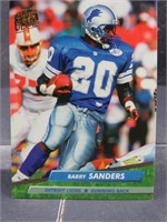 1992 Fleer Ultra Barry Sanders Card