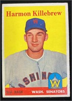 1958T #288 Harmon Killerbrew Baseball Card