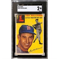 1954 Topps Ted Williams Sgc 2