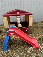 Kids Toy Play House w/ Side