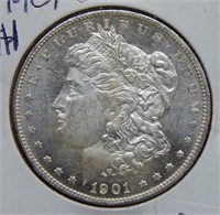 1901 O Morgan Silver Dollar