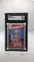 1985 Topps #401 Mark McGwire SGC 7 baseball card